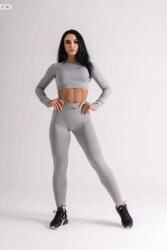 Sima Magas Derekú Sport Leggings Szürke L 5IA