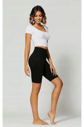 Sima Fekete Leggings Kerékpáros Rövidnadrág Magas Derék M 5IA (MD15081999074/siyah)