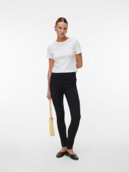 Vero Moda Fekete Farmer Cső Magas Derekú Alkalmi M/30 7FA