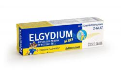 ELGYDIUM Kids banán ízű fogkrém gyerekeknek 2- 6 éves korig 50ml (3577056010880)