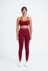  Bordázott Női Leggings Magas Derék Sportos S 5IA