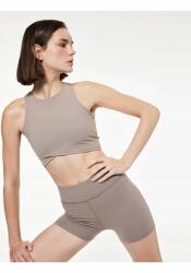 Koton Sima Rövid Leggings Magas Derékkal Bézs Színben S 5IA (6WAK40259NK/Vizon)