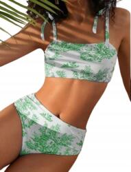 Shein Fürdőruha Bikini Fürdőruha Kétrészes Mintás Xl-es Méret