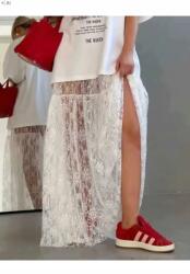  Hosszú Áttört Szoknya Kivágással Elegáns M 5IA