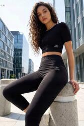 Life Fekete Magas Derekú Sport Leggings Tommy Life L 5IA