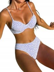 Shein Női Lila Virágmintás Bikini Fürdőruha Xs Ł7F