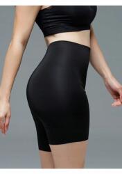 Sima Fekete Magas Derekú Elasztikus Rövidnadrág 4XL 5IA (ER-SPORŞORT/SIYAH)