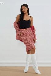  Retro Stílusú Kockás Ceruzaszoknya 5IA Xl-es Pánttal (8697520377365)