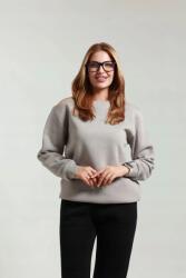 Sima Hosszú Ujjú Női Pulóver Bézs Színben L 5IA (3 ip sfr yaka -001 k/taş)