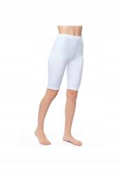 Sima Fehér Női Leggings Térdig Érő Szabással L 5IA (KF-KISATAYT-01/BEYAZ)