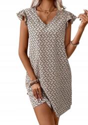 Shein Ruha Miniruha Egyenes, Rövid Ujjú 38 £9E