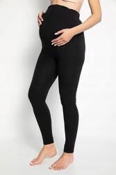  Fekete Magas Derekú Kismama Leggings Sima XXL 5IA (2022-IRF01/Siyah)