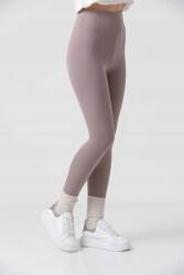 Sima Női Leggings Magas Derék Piszkos Rózsaszín 5XL 5IA (BHR0428/Vizon)