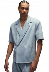 Boohooman Férfi Ing Casual Kék Rövid Ujjú L Z3A (CMM01714-564-34)