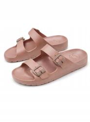 Scholl Női Flip-flop Papucs Casual Puha Arany Csatokkal 37 6IA