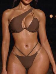 Shein Kétrészes Bikini Jelmez Dekoratív Lánccal L 1MA