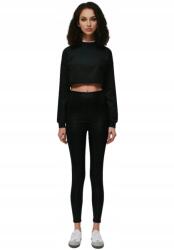Sima Fekete Leggings Magas Derékkal És Matt Felülettel S 5IA (T104/SIYAH)
