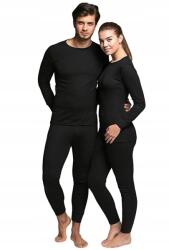 Sima Fekete Hosszú Női Leggings Alkalmi L/XL 5IA (GVC/Siyah IÇLIK TAKIM)