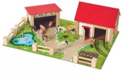 Eichhorn Eichhorn: Set de joacă „Ferma, din lemn, mare - 20 de piese Figurina