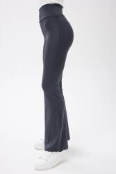 Sima Leggings Magas Derékkal És Hosszú Szárrésszel L 5IA (BNG-2022905/Antrasit)