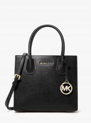 Michael Kors női bőr kézitáska, crossbody Mercer fekete (35S1GM9M2L)