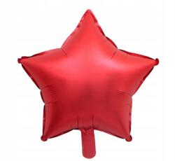 SHOW Fólia Lufi Csillag Piros Szülinapi Party Dekoráció 45 cm