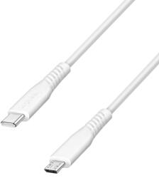 LogiLink Cablu de date Logilink CU0245, USB-C male - micro USB male, 3 m, White (CU0245)