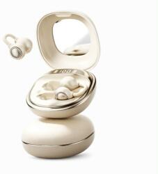 CerCip Casti Wireless TWS Ergonomice M160, Autonomie baterie 38 ore, Purtare pe ureche, Carcasa reîncărcabilă cu oglindă, Anulare zgomot, Multipoint, Sunet stereo Hi-Fi, Wireless V6.0, Bluetooth V5.4, Greuta