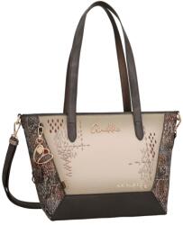 Anekke BLOSSOM közepes, bézs betétes shopper válltáska 43712-422