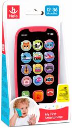  Primul Meu Telefon Smart Roz Cu Muzica Si Lumini (3127_roz)