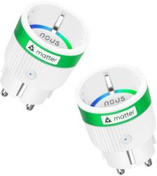 NOUS Set 2 prize Inteligente WiFi NOUS A8M, 16A - Matter (A8M-2PC) - esell