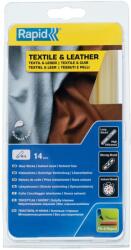 Rapid 5001418, set 14 batoane de adeziv, ptr textile si piele, galben, 12 x 190 mm (5001418)