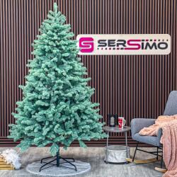  Brad artificial Christmas Deluxe by Sersimo, Kovalivska argintiu, 3D, 230 cm (U-Kovaliska-Blue-230)