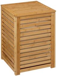  Cos rufe 5Five Sicela din lemn MDF, capacitate 65 litri, 40x40x58 cm, natur (JJ-160823)