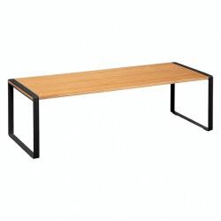  Etajera 5Five Blackwood cu structura metalica, 50x18x15 cm, negru (JJ-167793) Raft