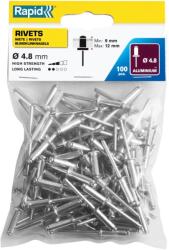 Rapid 5000382, set 100 de nituri de 9-12 mm, Ø4.8 x 16 mm (5000382)