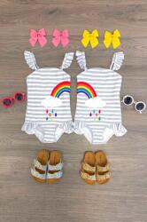 drool Costum de baie - Curcubeu - gemene Drool (Marime: 100) (drl47d24)
