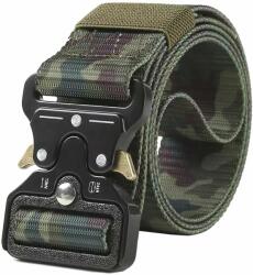 AVEX Curea Tactica pentru pantaloni, culoare Camuflaj cu catarama Neagra (BQ61C)