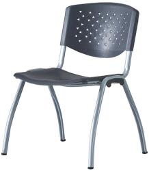 ProCart Scaun terasa, bucatarie, spatar si sezut pp, model perforat, inaltime 82 cm (FH37-BLACK) - esell