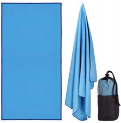  Prosop de plaja cu uscare de rapida, husa de transport, 90x180cm, albastru (CS-0040) Prosop