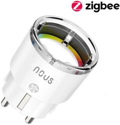 NOUS Priza inteligenta WiFi NOUS A1Z, 10A - ZigBee 3.0, Monitorizare energie (A1Z) - esell