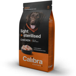 Calibra Expert+ Adult Light & Sterilised chicken 12 kg