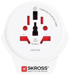 SKROSS Adaptor priza universal Skross 1.500267, World la UK cu USB (ADAPT-PLUG-UNIV/UK/USB/01-SKRS)
