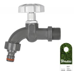 Bradas Robinet de Grădină 1/2" White Line Bradas: Calitate Premium pentru Exterior