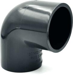  Cot PVC 90° DN50 (63 mm): Conector de Înaltă Capacitate pentru Rețele de Presiune
