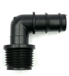  Cot cu Gheară 16mm x 1/2" Filet Exterior: Conector Unghiular pentru Teavă PE cu Perete Moale
