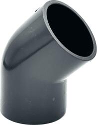  Cot PVC 45° DN63 (75 mm): Componentă Robustă pentru Magistrale de Mare Debit