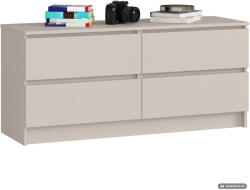 AKORD CLP K120 Komód Laminált Lap Kasmír 4 Fiókos (AKO-KOMMK1204SZKASPK)
