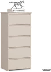 AKORD AKORD CLP CL5 Komód Laminált Forgácslap Kasmír 5 Fiókos (AKO-KOMMCL5KASPK)