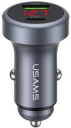 USAMS CC327 Aluminum 45W USB-A USB-C Tarnish (USA001685)
